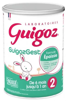 Lait en Poudre GuigozGest - 2ème âge dès 6 mois Guigoz - 780g