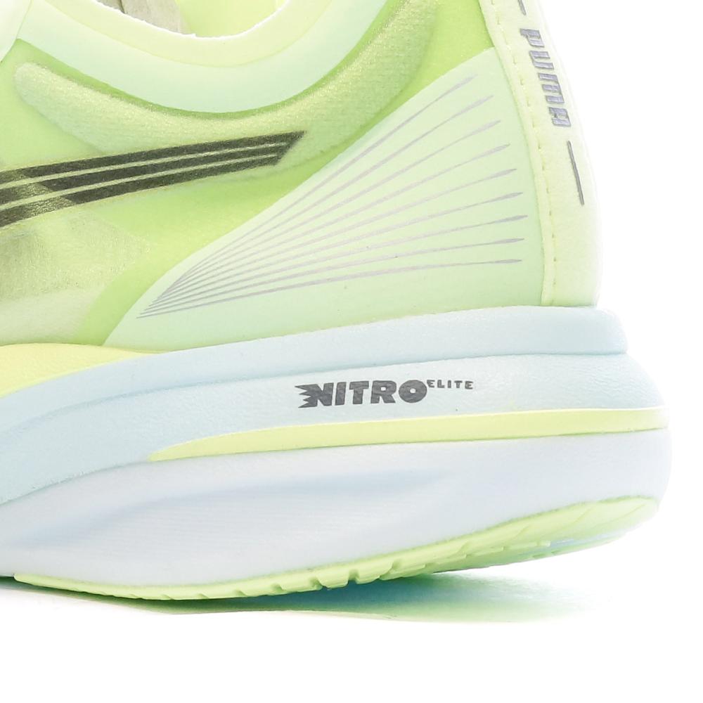 Puma Chaussures de running Jaunes Femme Puma Deviate Nitro Elite