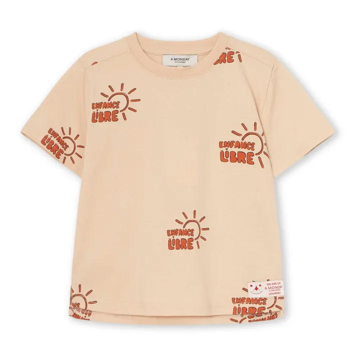 A Monday in Copenhagen T-Shirt Oscar Coton Bio | Jaune