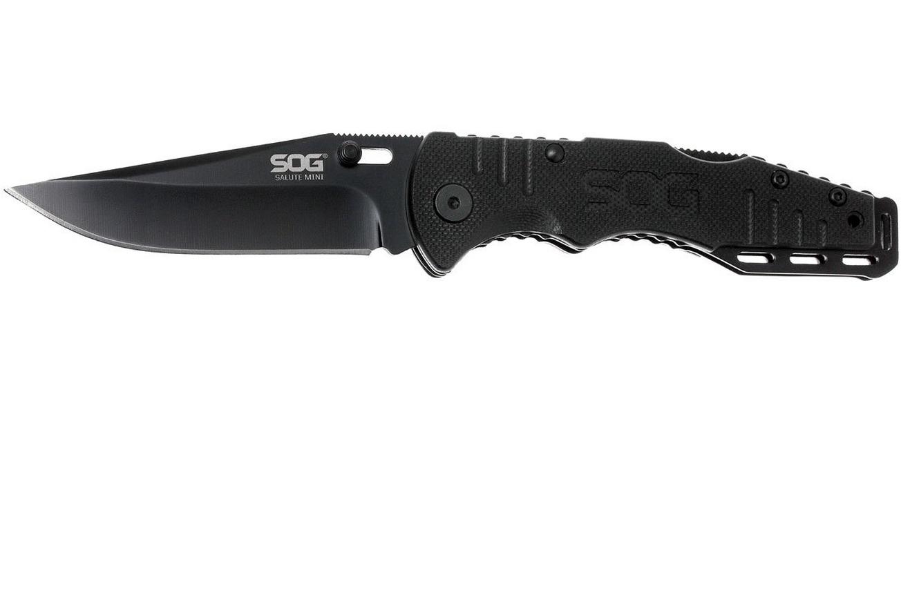 SOG Salute Mini Black FF1101-CP
