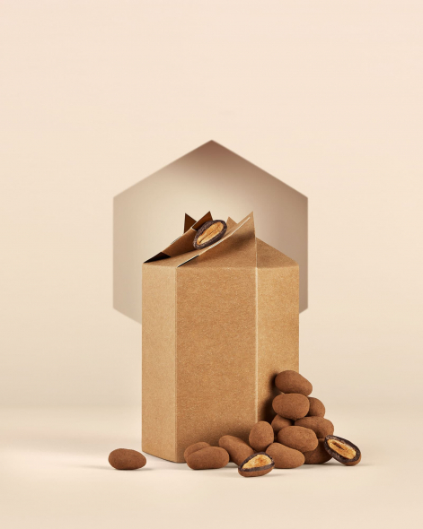 Dragées Amande au Chocolat Noir 75% | Le Chocolat Alain Ducasse 150g