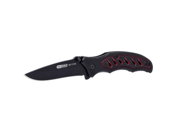 KS Tools 907.2105 907.2105 Foldekniv Sort