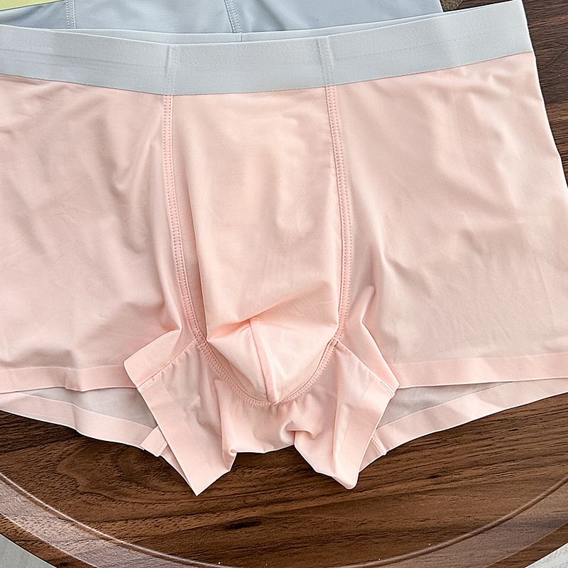 Pancherry - Tweekleurige naadloze boxershorts / set