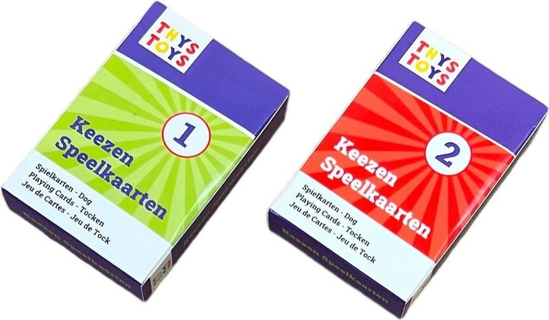 Keezen Speelkaarten - Kaartspel - Twee Decks - Totaal 120 Kaarten
