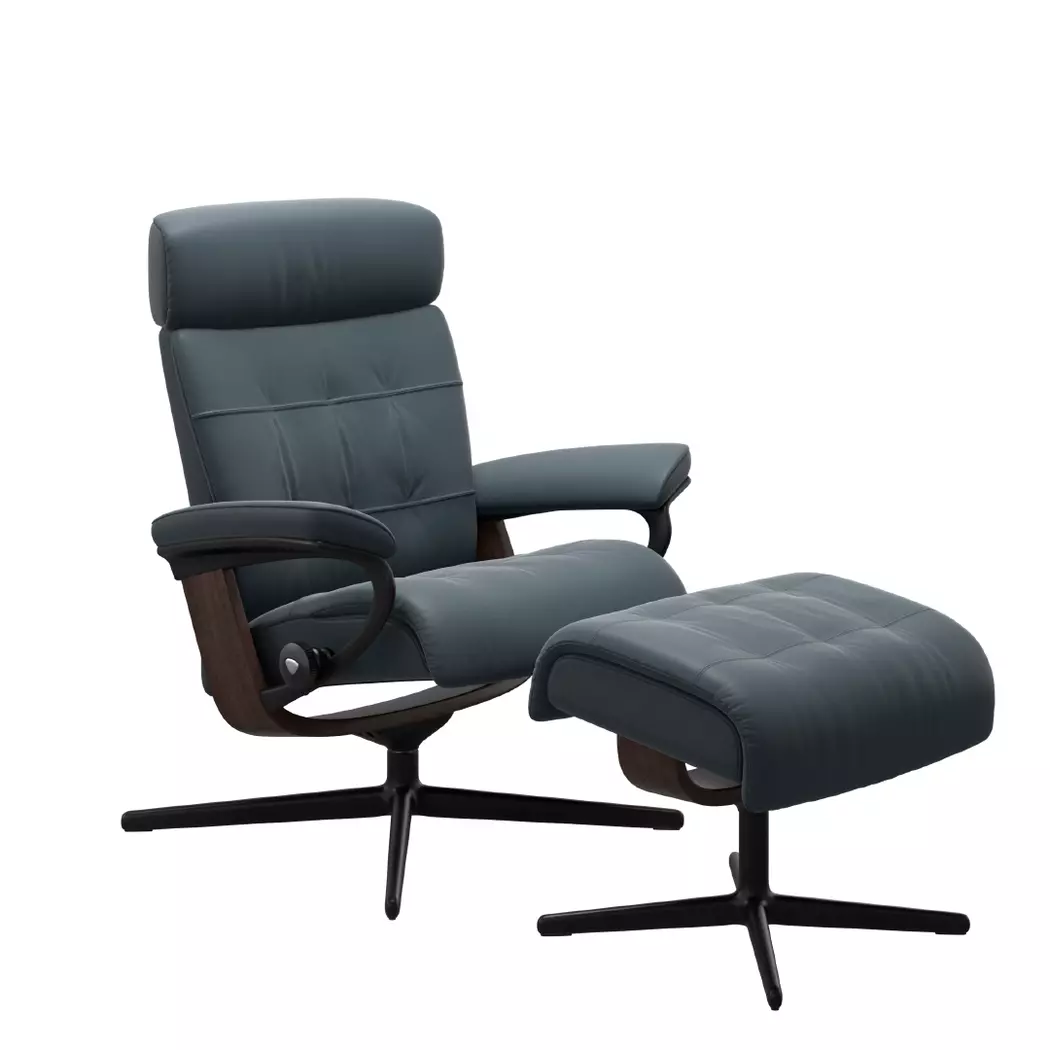 Sessel mit Hocker Erik Cross