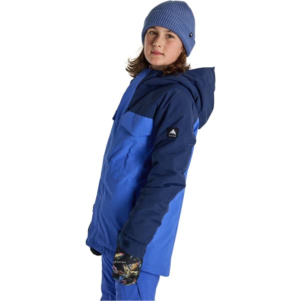 Veste snowboard BURTON BOYS' COVERT 2.0 2L JACKET DRESS BLUE/AMPARO BLUE