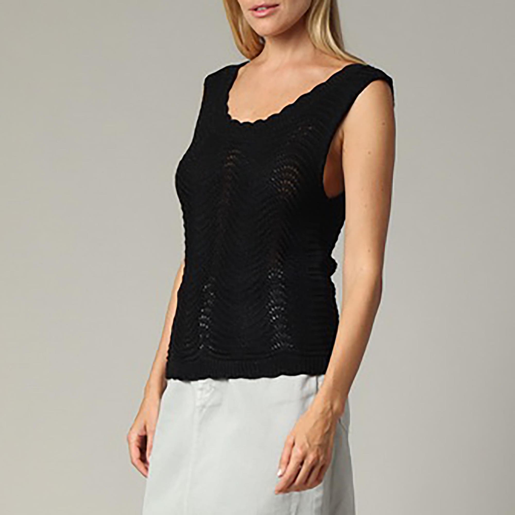 Top Femme noir