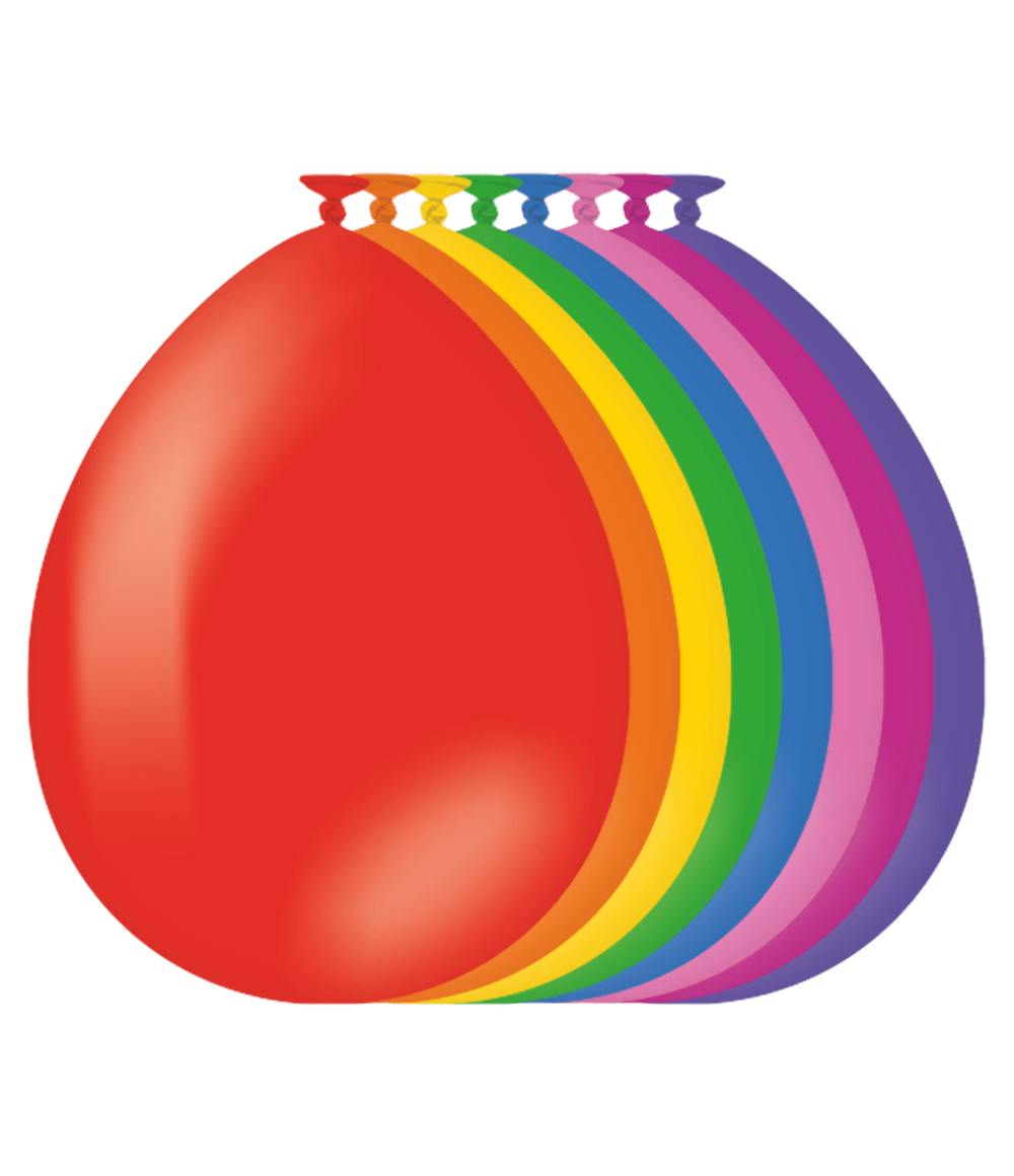 Gekleurde Ballonnen 30cm 50st