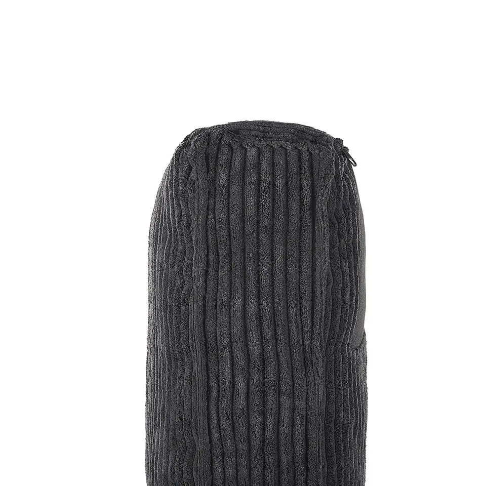 VIND - Fauteuil - Zwart - Corduroy