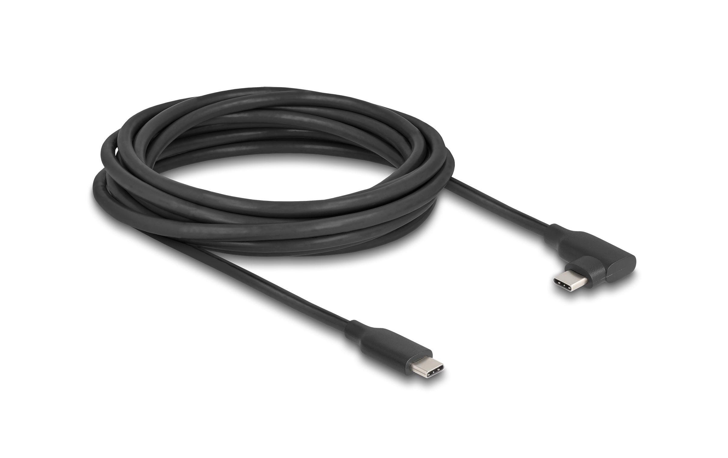 Kabel USB Type-C - USB Type-C, 5 mGewinkleltes, aktives USB 10 Gbps Kabel mit USB Type-C Anschlüssen