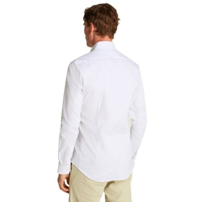 Chemise à manches longues homme Mini Structure Slim CALVIN KLEIN
