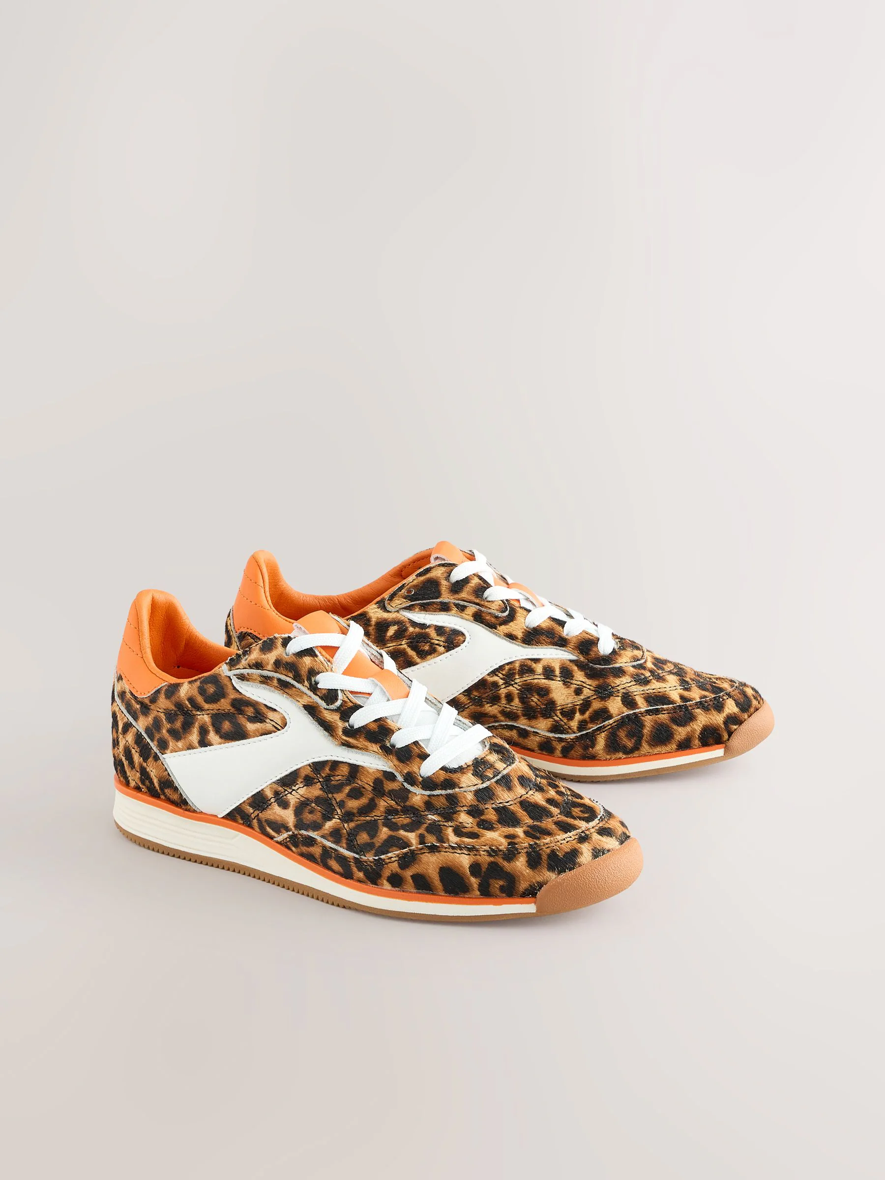 Luipaard - Forever Comfort Panel Detail Lace-Up Trainers