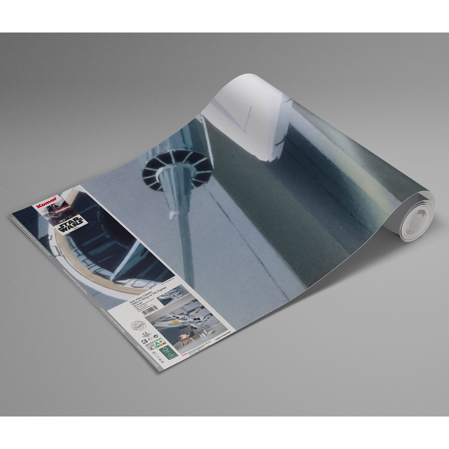 Vlies-Fototapete STAR WARS X-WING V TIE-FIGHTER - 500x250 cm
