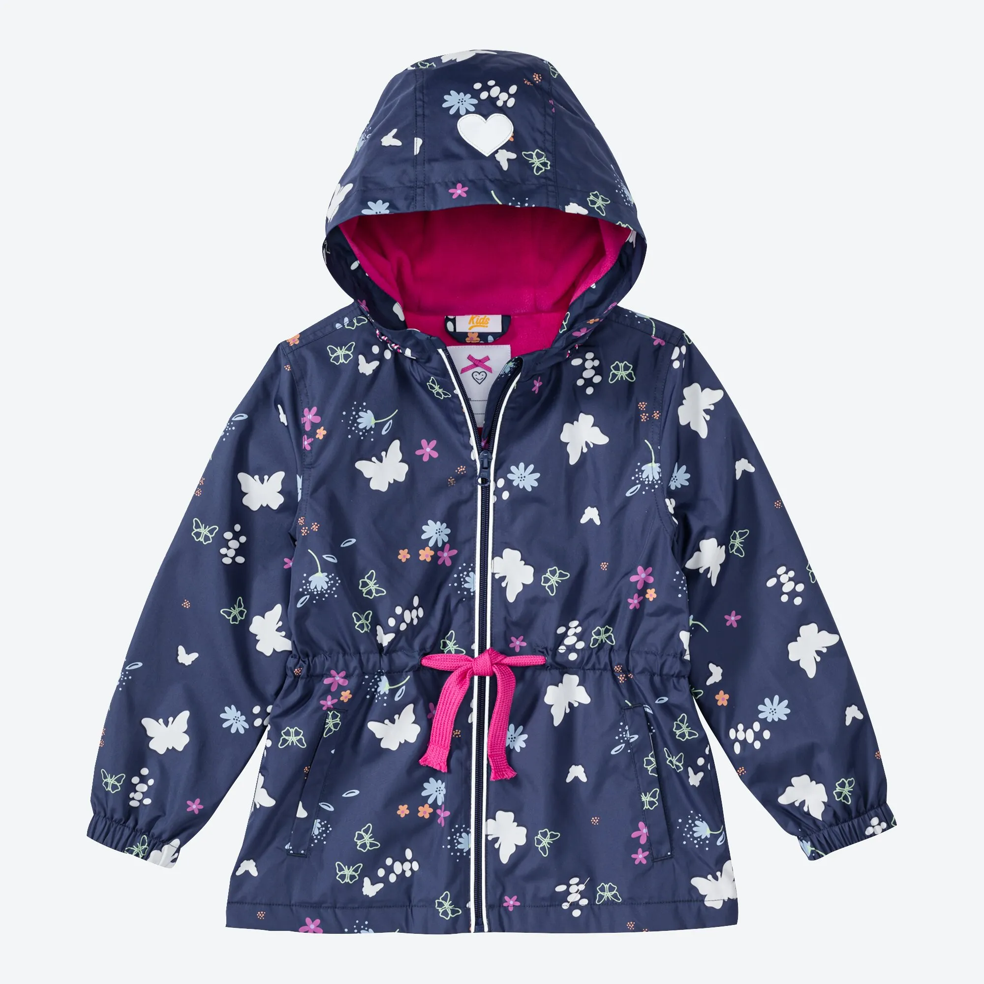 Mädchen-Jacke mit Schmetterlings-Muster