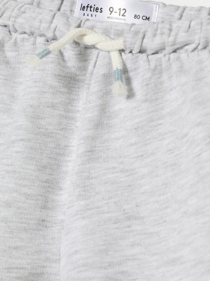 Conjunto com 2 shorts básicos - Azul Pastel