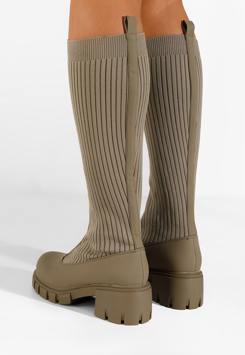 Bottes femme kaki Frontieria