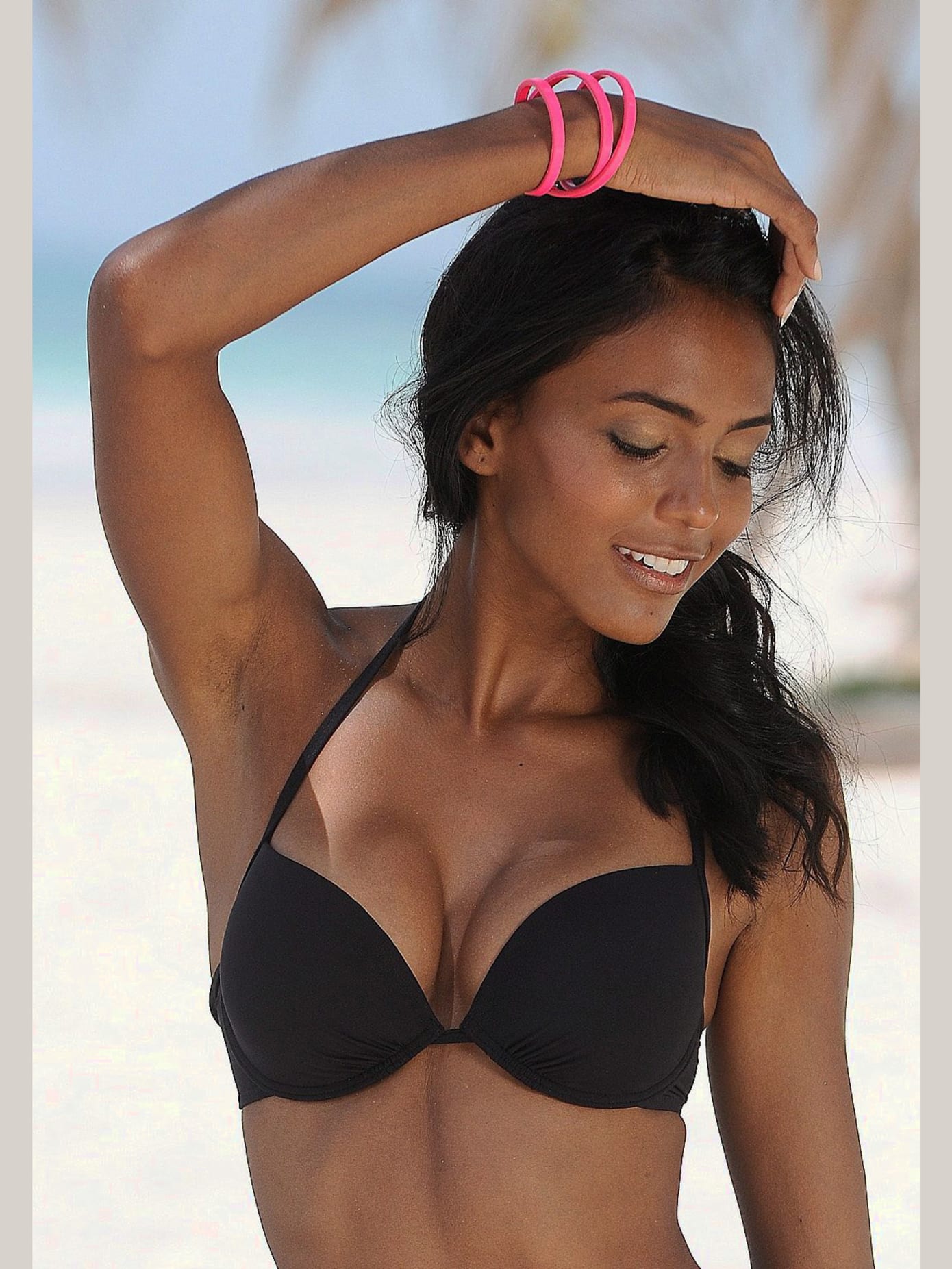 Haut de bikini push-up bonnets rembourrés