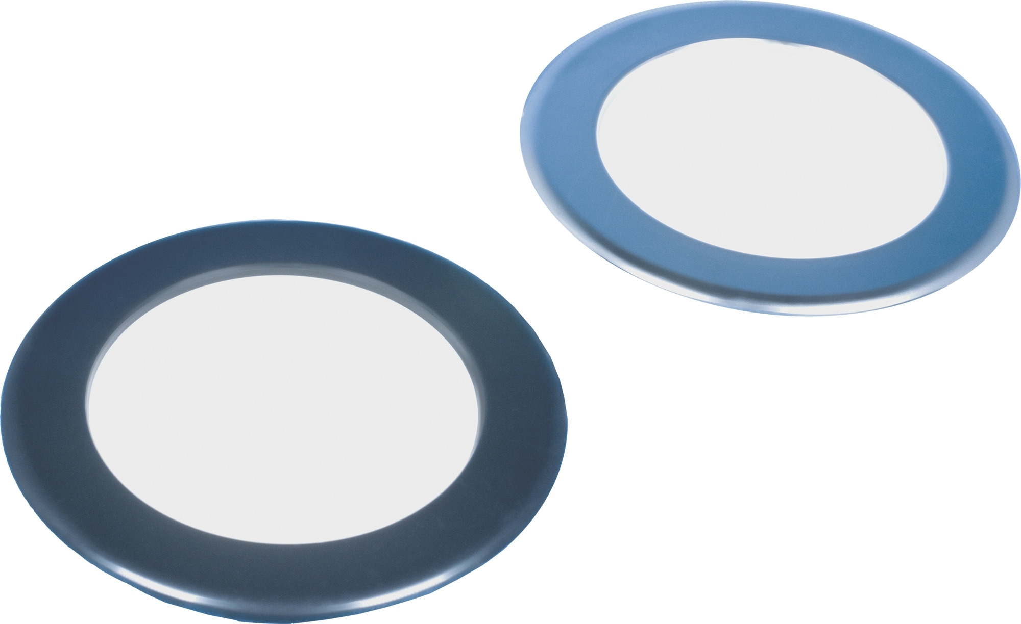 Frilight  Einbauspot Vega 75, 6SMD, mattchrom, Opalglas mit Touch-Schalter