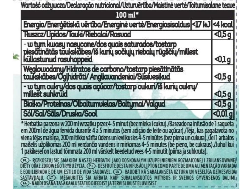 INFUSÃO LIPTON SOS GARGANTA 20 SAQUETAS