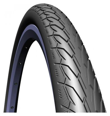 Pneu city 20 x 1.75 mitas flash noir renfort anti-crevaison 3mm tr (47-406) compatible vae
