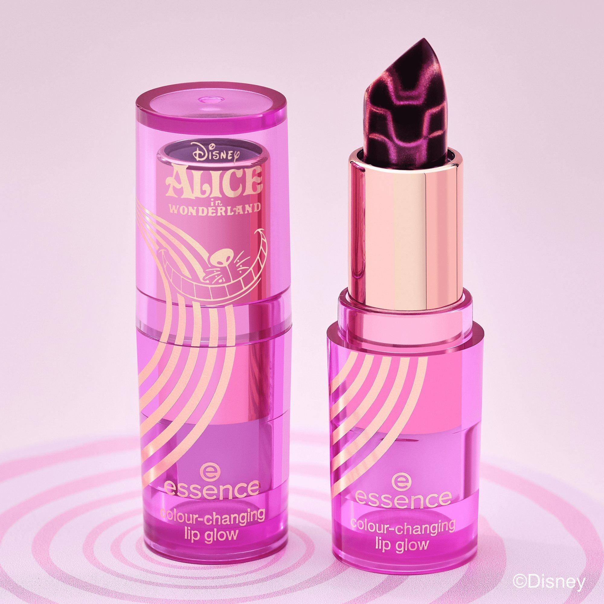 Disney Alice in Wonderland colour-changing lip glow