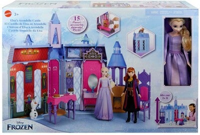 Disney Frozen Arendelle Slott Lekesett med Dukke