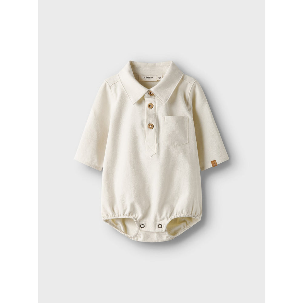 Køb Lil'Atelier Turtledove Nbmhadam Ls Body Skjorte Lil