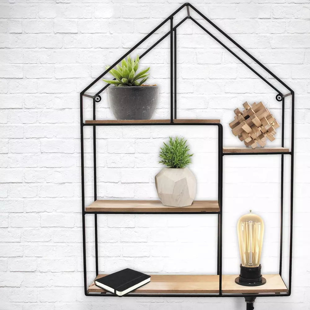 Etagère murale (30 x H50 cm) Lum Maison Noire