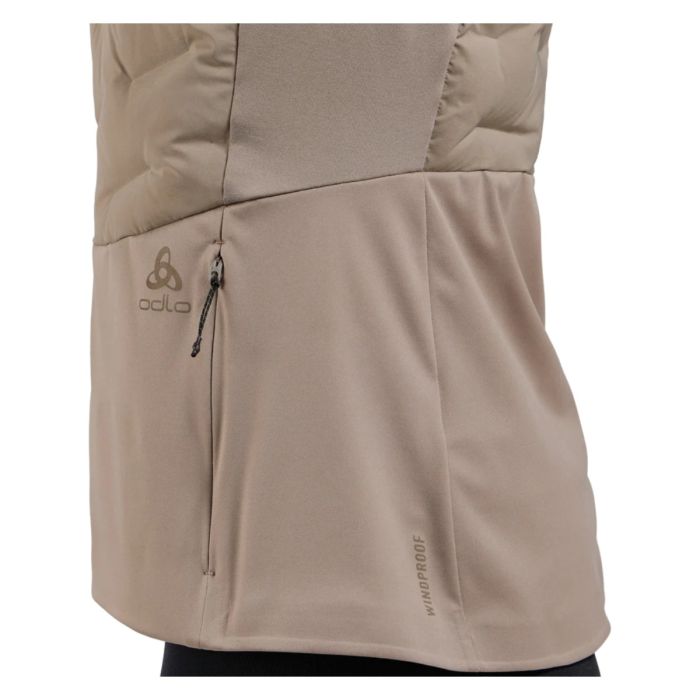 Odlo Dame Veste Insulator Zeroweight Vest Brun