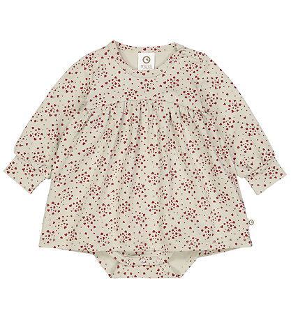 M?Slå Kjolebody - Love - Soft Green/Cabernet