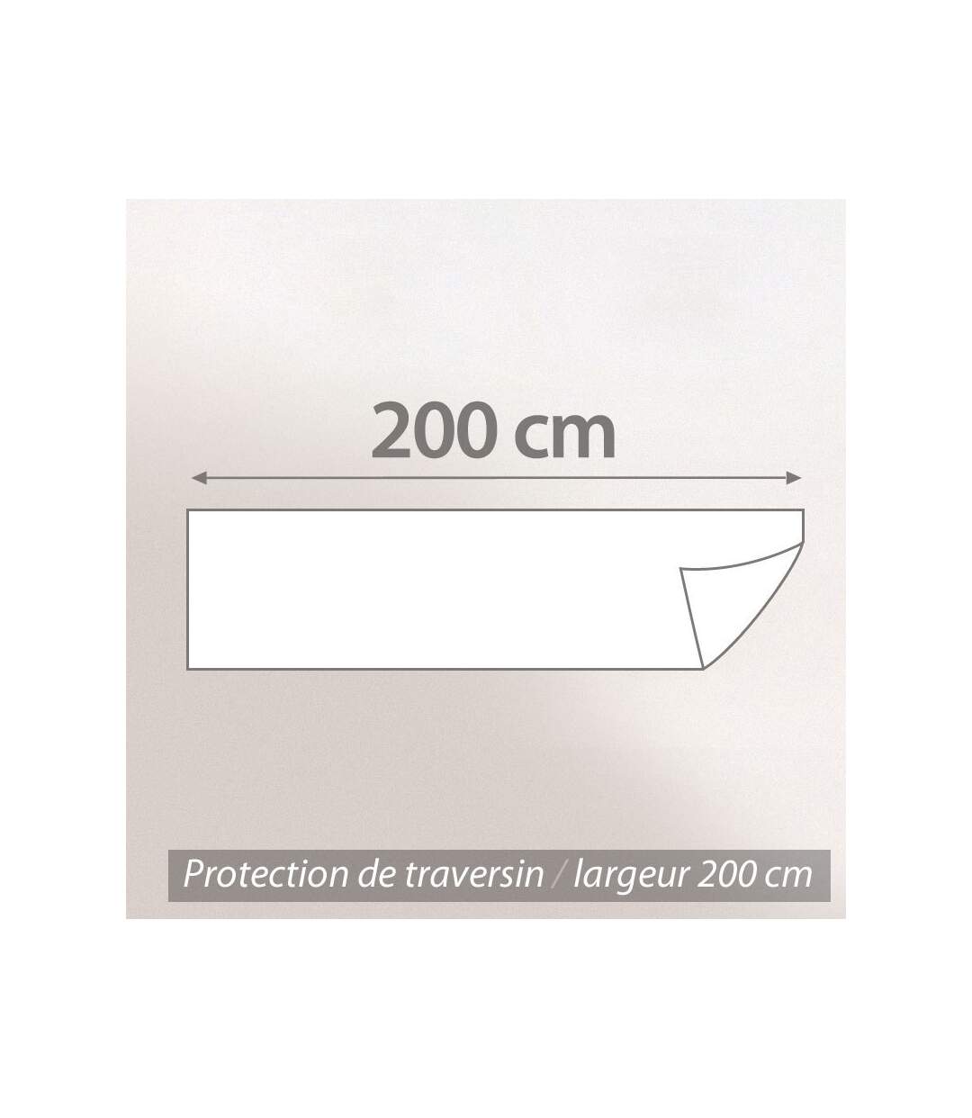Housse de Protection de traversin imperméable Antony 90 cm