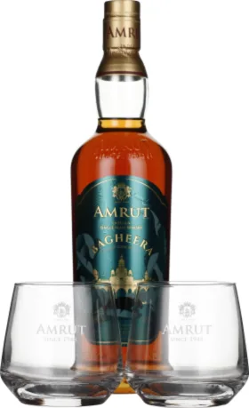 AMRUT BAGHEERA SHERRY CASK FINISH GIFTSET 70CL