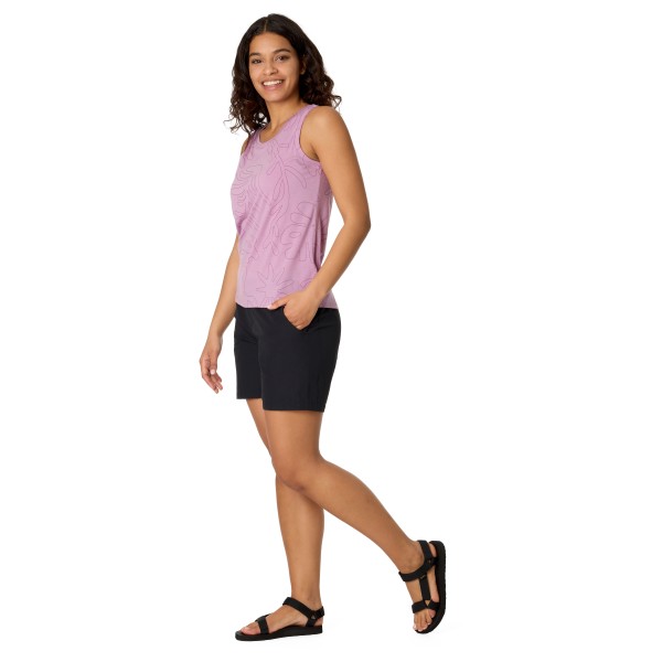 Stoic - Women's Merino155 LaholmSt. Print Tank Flowers - Haut en mérinos