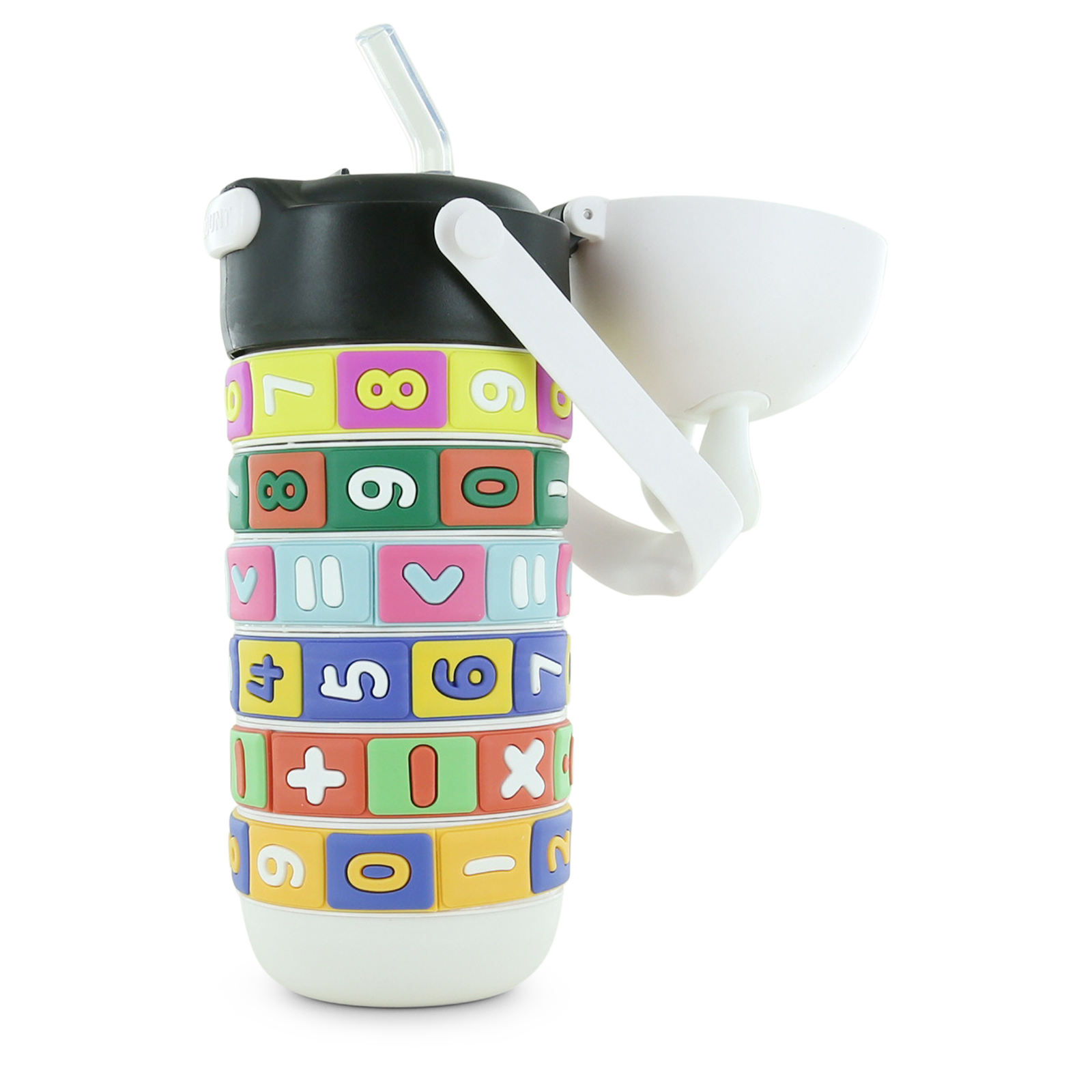 Witte drinkfles  |  schoenen
