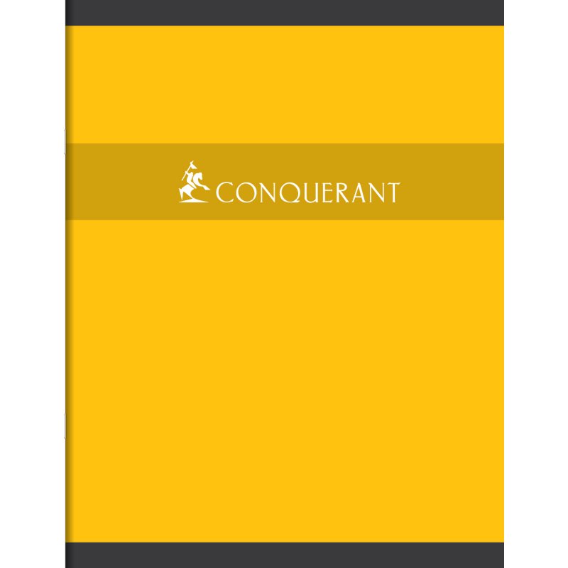 Cahier Conquerant 7 Agrafe 170X220 48P 70G Seyes Assorti