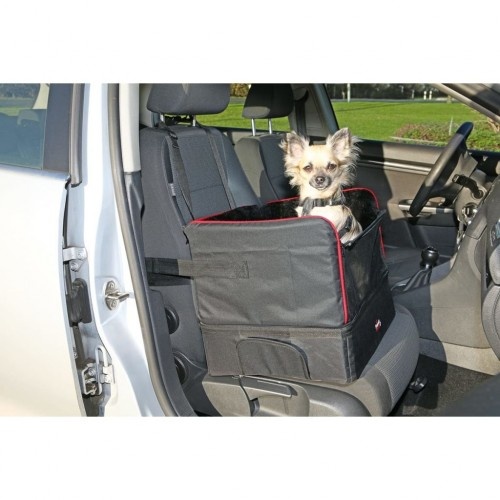 Cadeira de carro preta para animais de estimação