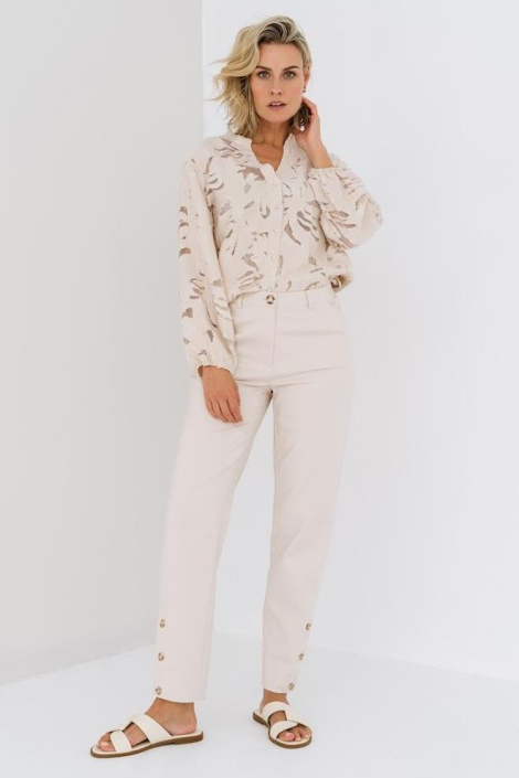 Maicazz beige dames blouse
