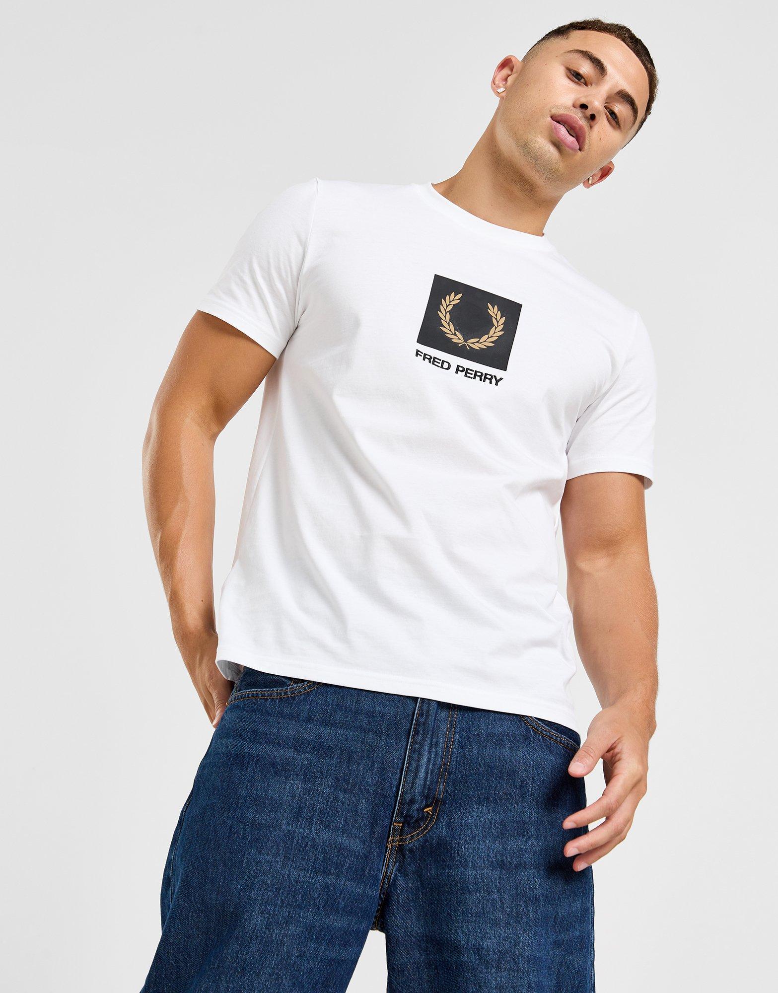 Fred Perry T-shirt Box Logo Homme