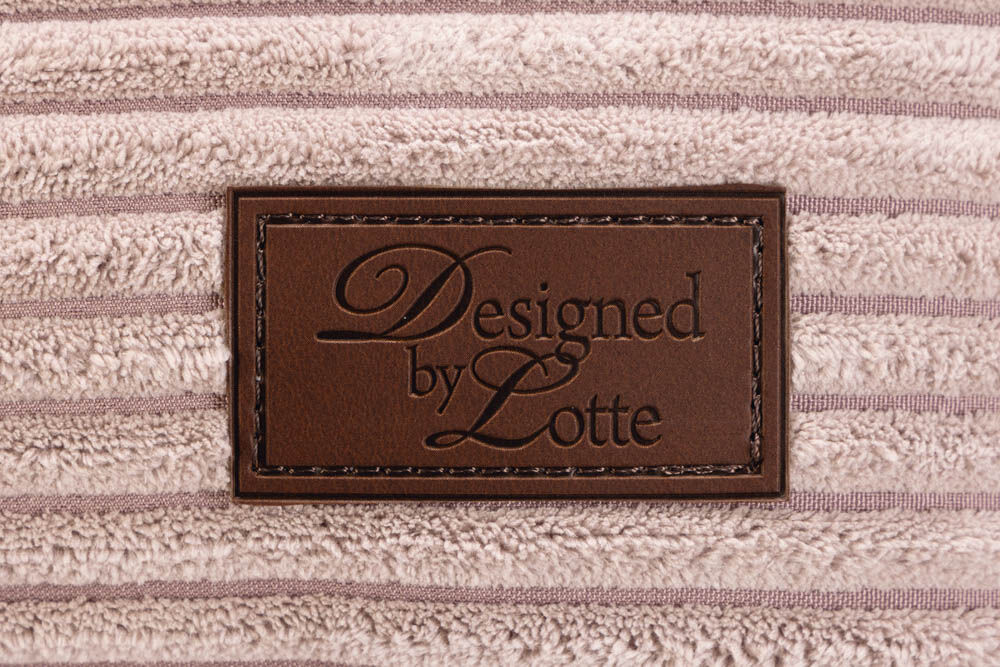Designed by Lotte Ribbed - Hondenmand - roze - 22x70x80 cm - M