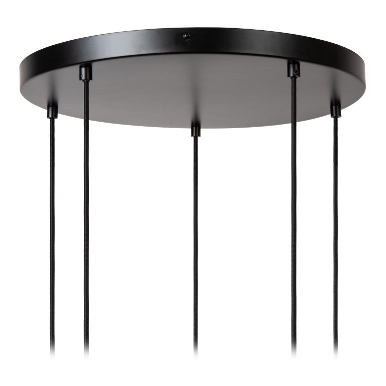 Lucide Ilona cluster 5 hanglamp rond multicolour
