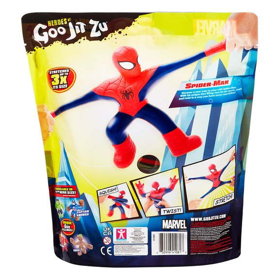 Figurine Supagoo Spider-Man 21 cm - Goo Jit Zu Marvel