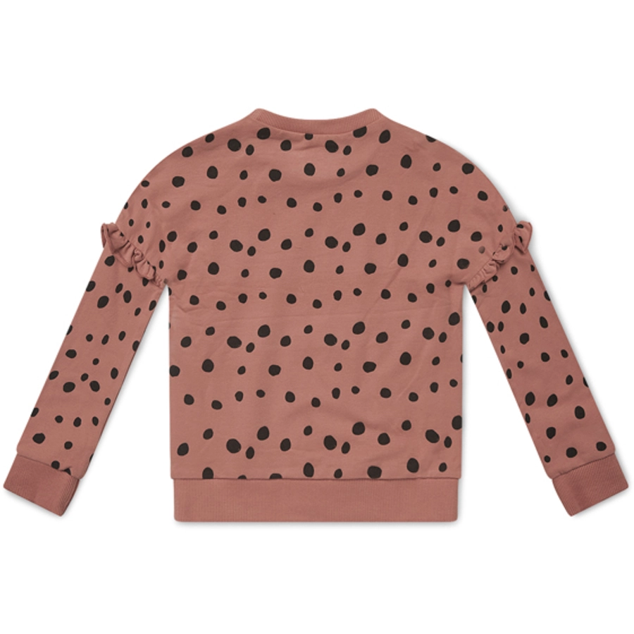 Koko Noko Sweatshirt Nova dusty pink gepunktet