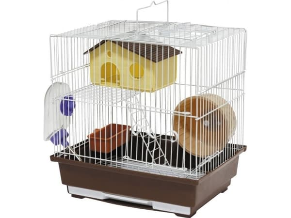 Panama Pet Panama Pet Gnagerbur 30x23x31 cm hvit/blå