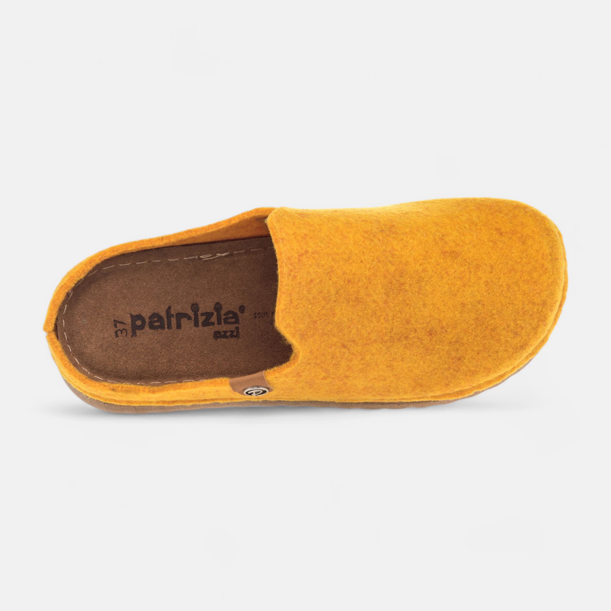 Pantoufles mules Femme jaune