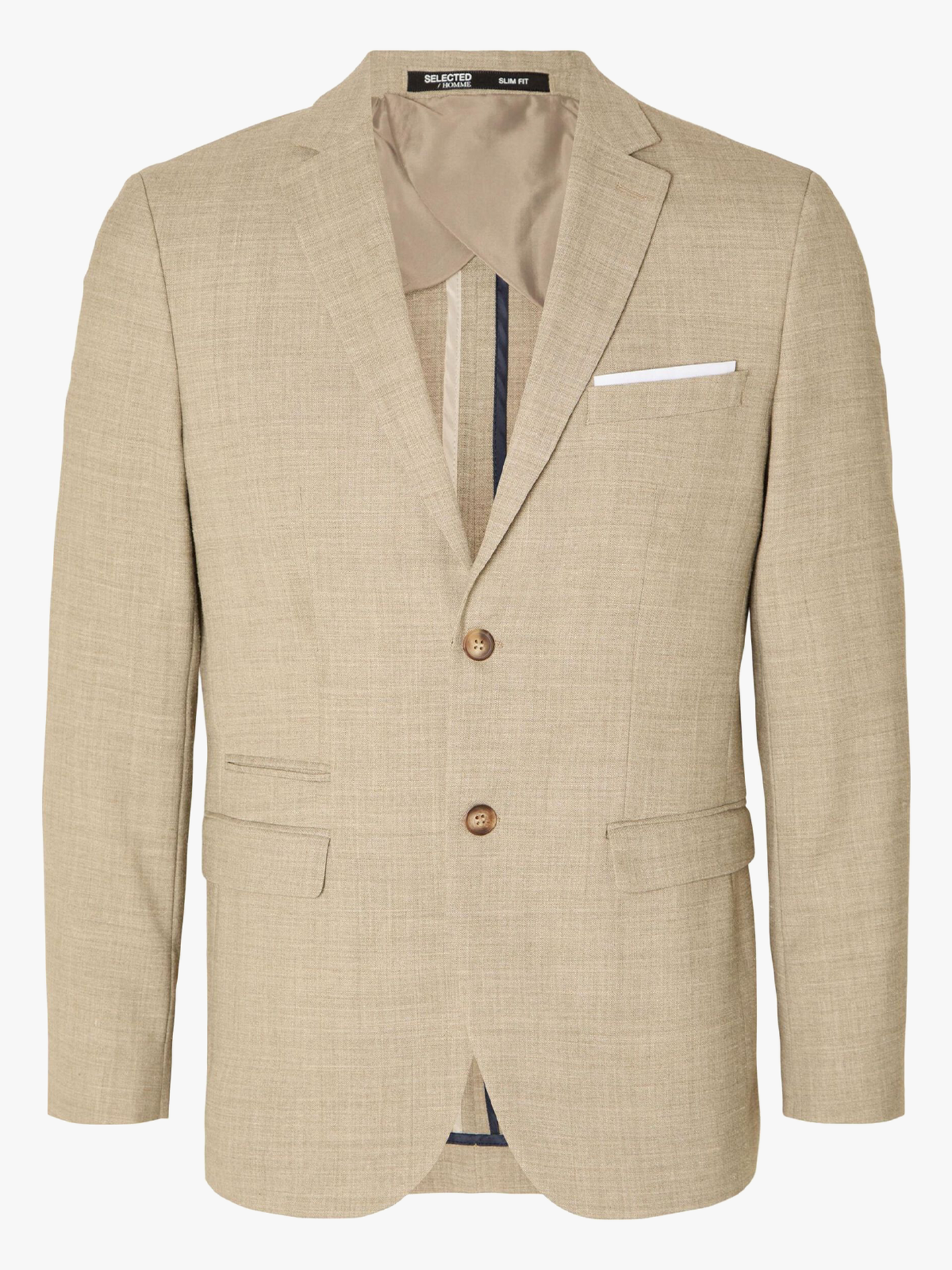 Slim-Oasis Linen Blazer