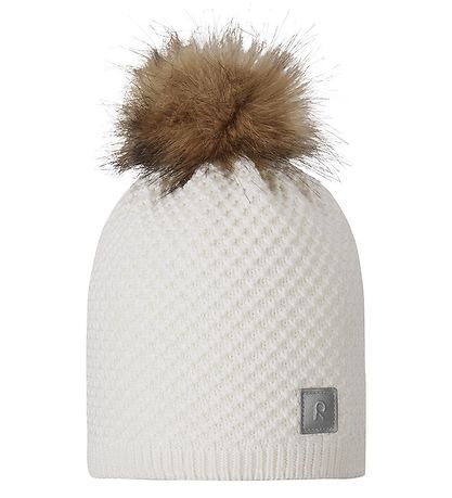 Reima Mütze m. Fleece - Wolle/Polyester - Talvio - Weiß m. Nacha