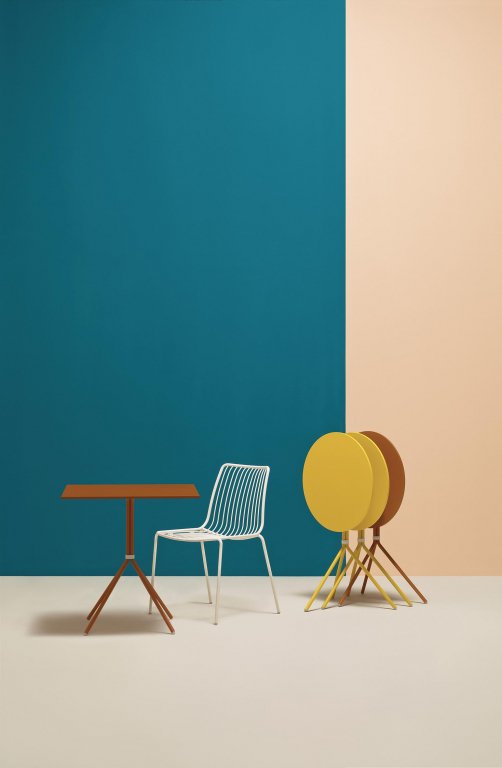 Pedrali Nolita fauteuil geel