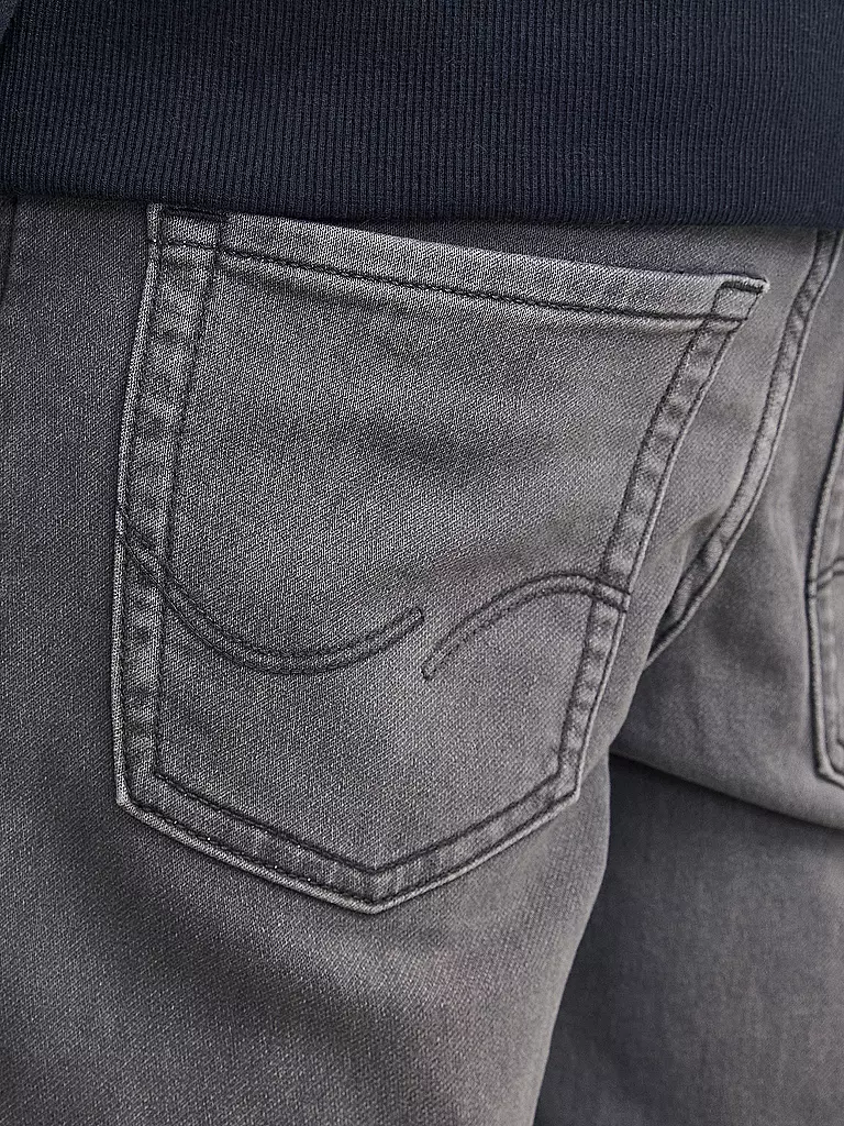 JACK & JONES Jungen Jeans Slim Fit JJIGLENN grau