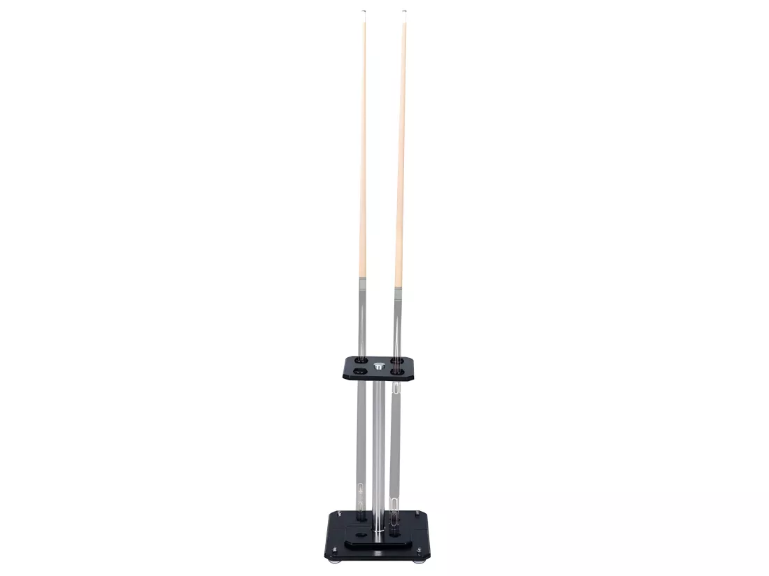 Porte queues de billard 4 emplacements Delta noir - Noir