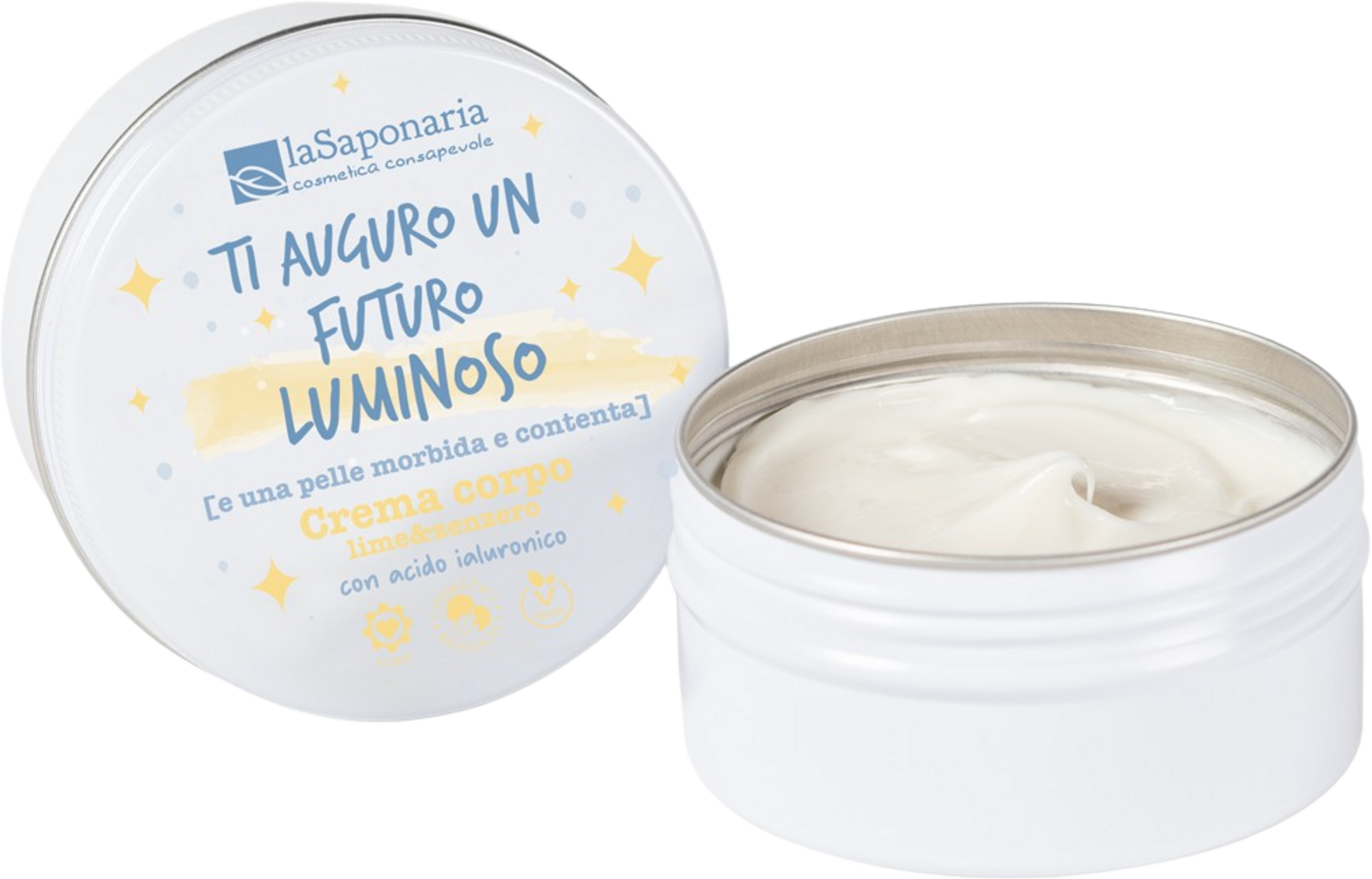 La Saponaria  Körpercreme Ingwer & Limette, 75 ml